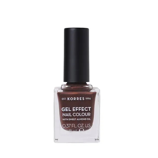 Korres Gel Effect Gloss Βερνίκι Νυχιών Μακράς Διαρκείας 61 Seashell 11ml