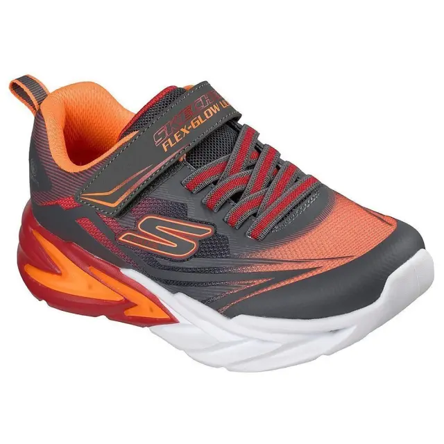 Skehcers Flex Glow Ultra (PSV) (400139L-CCRD) - Κόκκινο-Γκρί - 34 2
