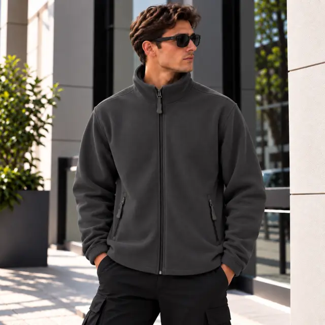 Ζακέτα Fleece Noshame® Ανθρακί - 552606 - XL