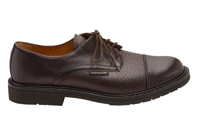 Mephisto Δετά-Oxfords Ανδρικό δέρμα Καφέ MEP/MELCHIOR DARK BROWN 3
