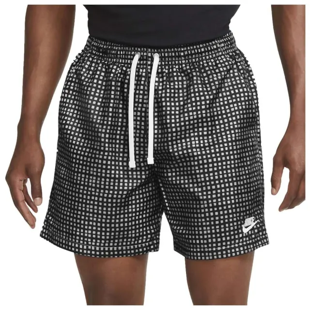 Nike Sportswear Woven Flow Short (DA0051-010) - Λευκό-Μαύρο - XL