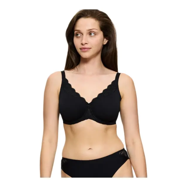 Triumph Γυναικείο Σουτιέν Amourette W01, Χρώμα Μαύρο 2