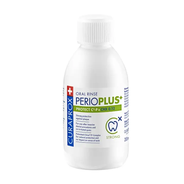 Curaprox Perio Plus+ Protect CHX 0.12% Στοματικό Διάλυμα Με Ενισχυμένη Αντισηπτική Δράση 200ml