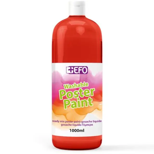 Τέμπερα +Efo 1000ml Κόκκινο