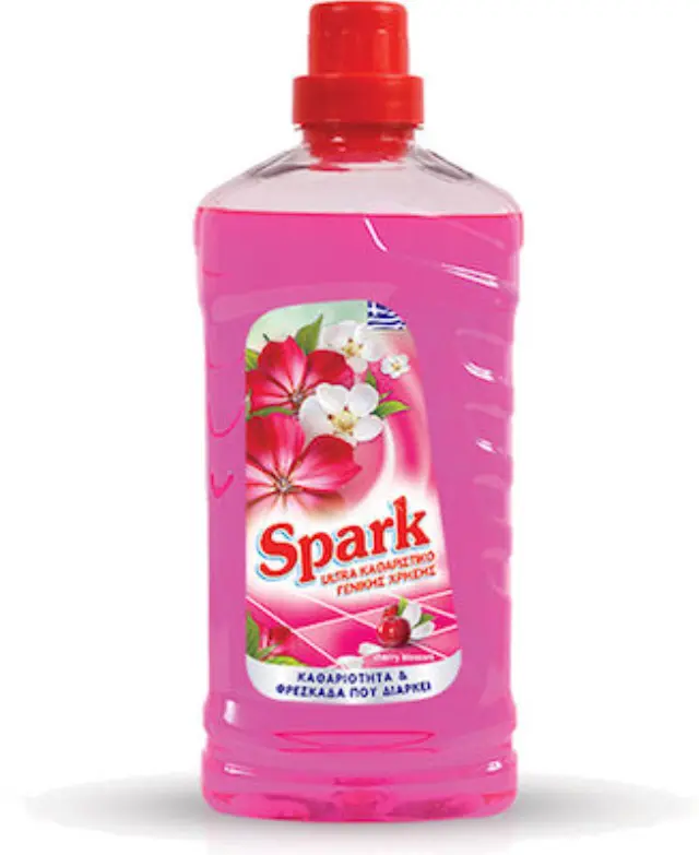 Spark Καθαριστικό Υγρό Πατώματος 1lt Κεράσι