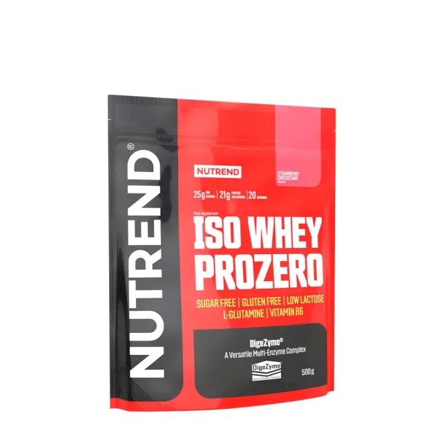 Nutrend Iso Whey Prozero Strawberry Cheesecake, 500 g