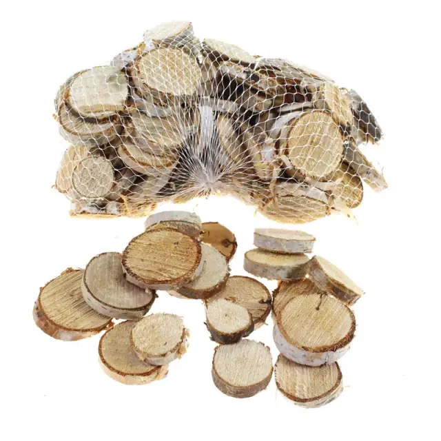 Ξύλινες Ροδέλες Ø1-3cm - 200gr