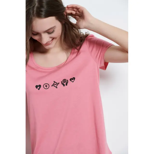 Bdtk T-shirt Pink 1221-903528 - M 3