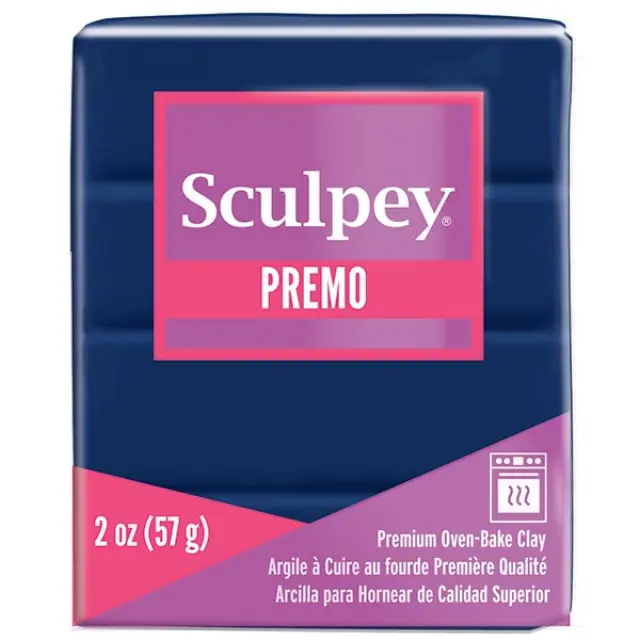 Πολυμερικός Πηλός Premo Sculpey - 5050 Navy - 57gr
