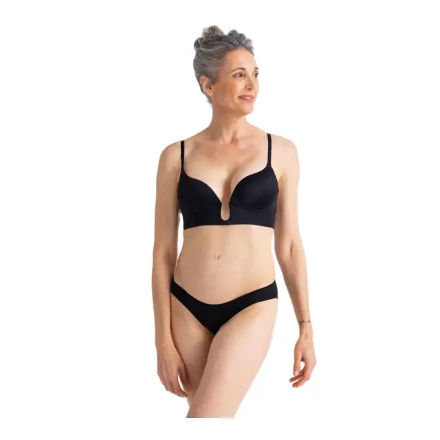 DORINA Γυναικείο Σουτιέν Βαθύ Ντεκολτέ Sublime Sculpt Eco, Χρώμα Μαύρο 2