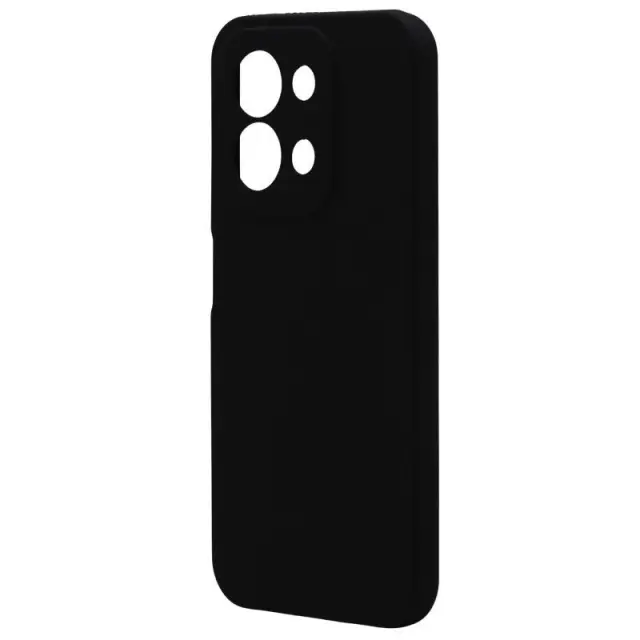Θήκη Liquid Silicon inos Xiaomi Poco C85/ Redmi 15C 4G/ Redmi 15C 5G Velvet Μαύρο N70012