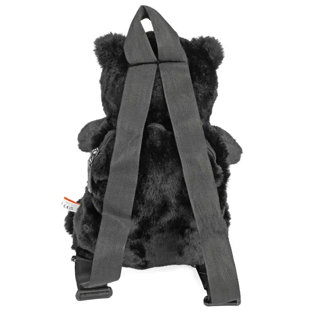 Wild Republic Λούτρινο Παιδικό Σακίδιο Πλάτης / Plush Backpack: Black Bear 3