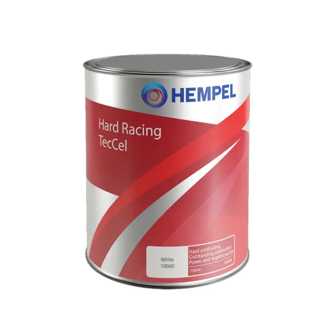 Υφαλόχρωμα Σκληρό HEMPEL HARD RACING TECCEL 7688W-10000 Λευκό 0.75lt