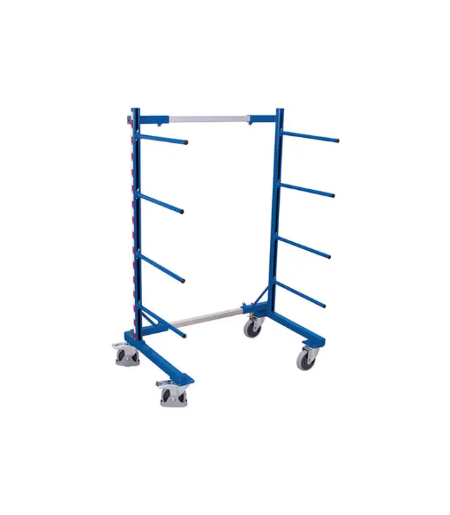 Variofit sw-160.006 Τρόλεϊ Επιμηκών Αντικειμένων με Βραχίονες για Φορτίο Βάρους ως 400kg