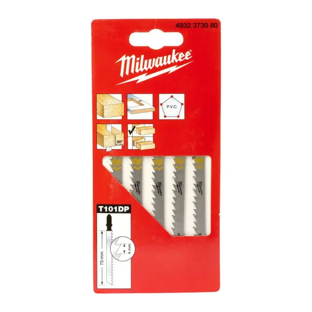 Milwaukee 4932373080 - ΛΑΜΑ ΣΕΓΑΣ 75x4/T101DP Set 5τμχ MW
