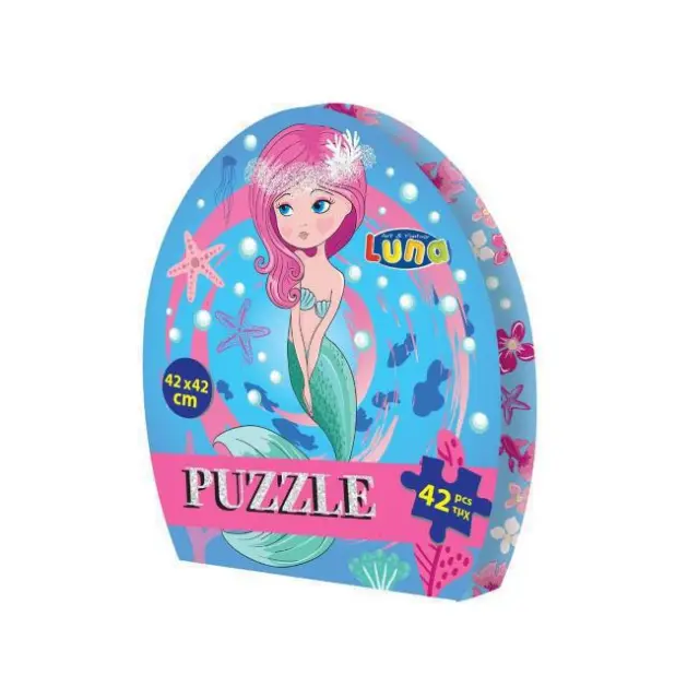 Luna Puzzle Γοργόνα 42x42cm 42 τεμ.(000621774)