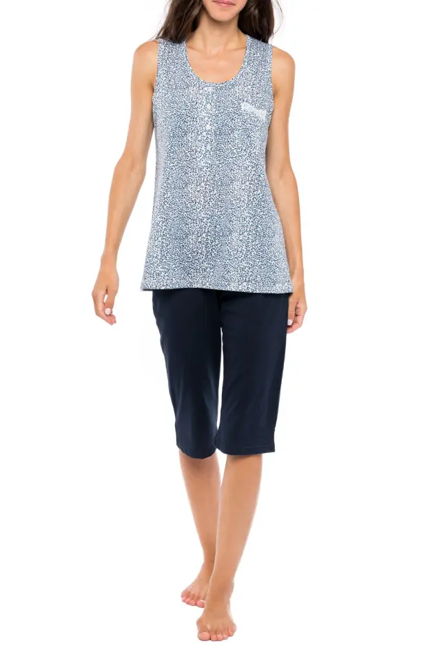 S1181 - Type - PYJAMA CAPRI BLUE LEO