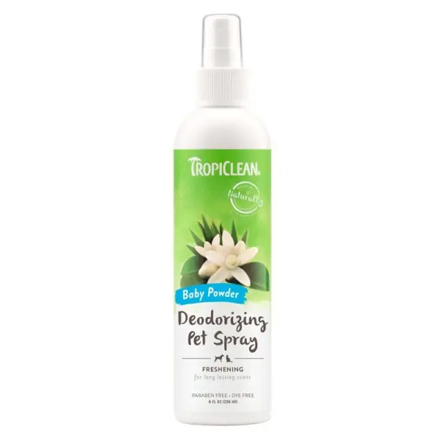 Tropiclean Deodorizing Spray Baby Powder Κολώνια Σκύλου/Γάτας 236ml