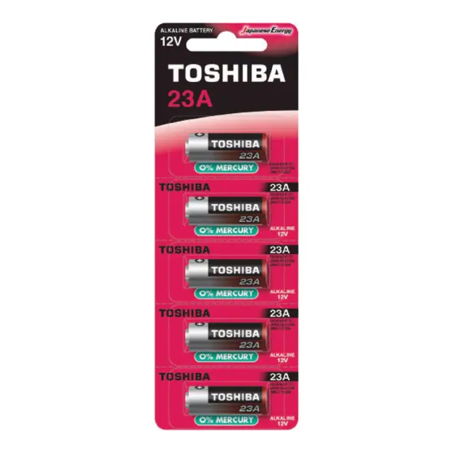 Μπαταρίες TOSHIBA 23A Lithium 5 τεμάχια.