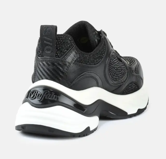 Γυναικεία Sneakers Buffalo Senta Glam BNPD00016423 Μαύρα Μαύρο - 37 3