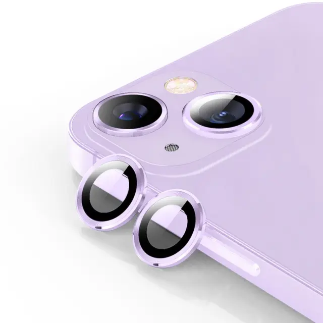 Enkay® Cam Rings για iPhone 14/14 Plus-Purple