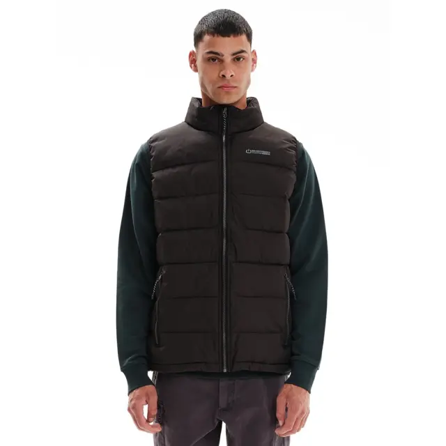 Emerson Puffer Vest Jacket (232.EM10.60-Black) - Μαύρο