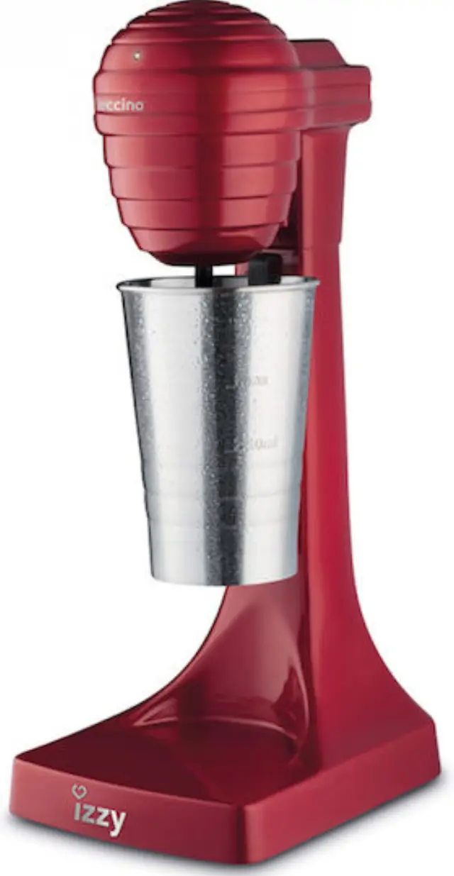 Izzy Caffeccino Φραπεδιέρα Επιτραπέζια 120W με 2 Ταχύτητες Spicy Red 3