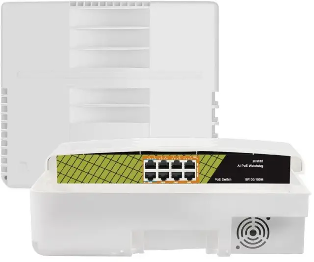 Conexpro GNT-P1008G6-F, Outdoor PoE switch, 8x LAN, 8x PoE