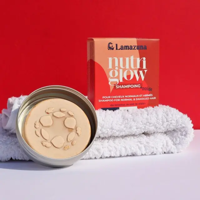 Lamazuna Solid Shampoo Nutri Glow For Normal Hair – Φυσικό Στερεό Σαμπουάν για Κανονικά Μαλλιά 2