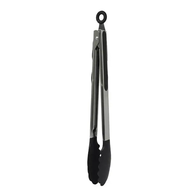 Λαβίδα Με Τσιμπίδα Μαύρο Inox 34.5cm ANKOR