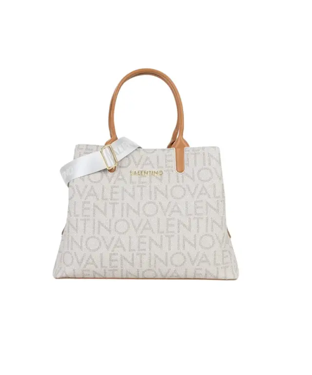 Valentino Bags - Γυναικεία Τσάντα Ώμου Regina Re VBS9IS51-192 Εκρού
