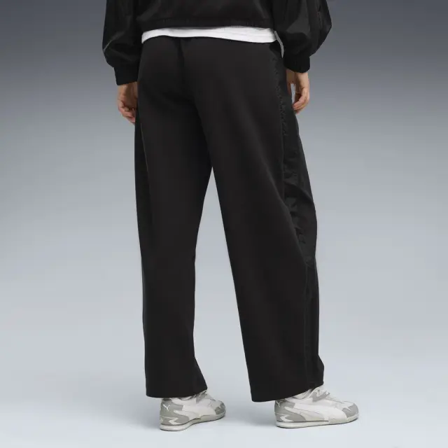 Puma HER Relaxed DK Barrel Leg Pants (694024-01) - Μαύρο 2