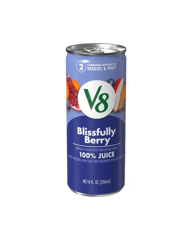 V8 Blissfully Berry Juice ΧΓ 236ml