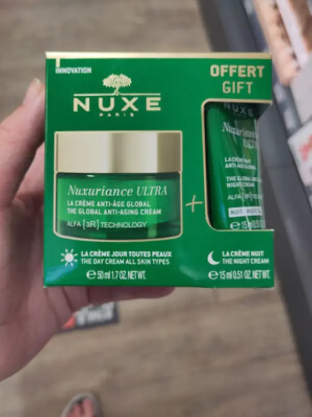 Nuxe Promo Nuxuriance Ultra The Global Anti-Aging Rich Cream Αντιγηραντική Κρέμα Ημέρας Για Όλους Τους Τύπους Επιδερμίδας 50ml & The Global Anti-Aging Night Cream Αντιγηραντική Κρέμα Νυκτός 15ml