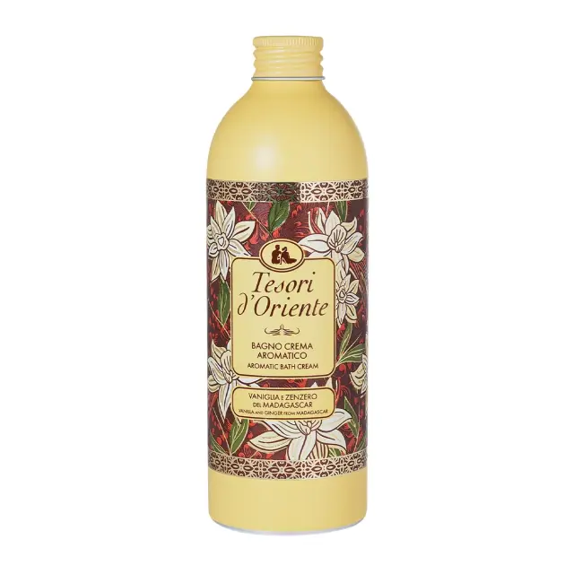 Tesori d'Oriente Αφρόλουτρο Vaniglia e Zenzero del Madagascar 500ml