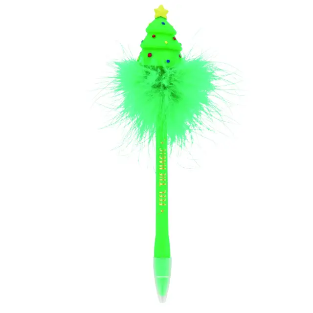 Legami Ballpoint Pen With Light - Writing is Magic - Xmas Tree 2