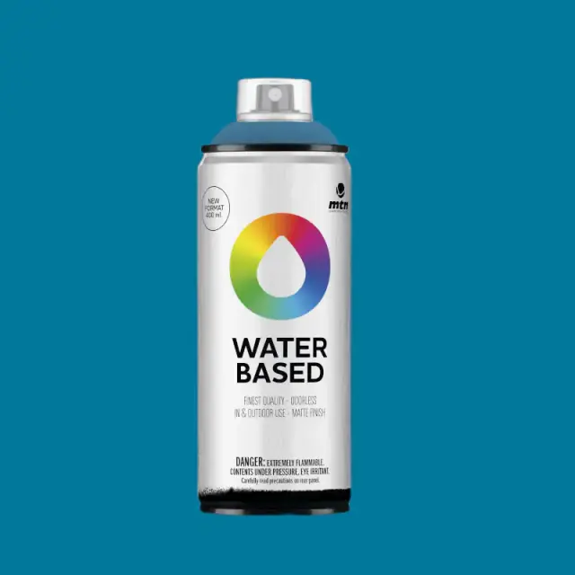 MTN Waterbased Spray Paint 400ml WB4 RV-14 Planet Blue