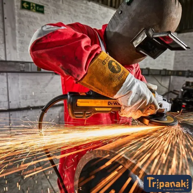 DeWalt DWE4357 - Γωνιακός Τροχός με Ρυθμιζόμενη Ταχύτητα Brushless 125mm 1700w 2