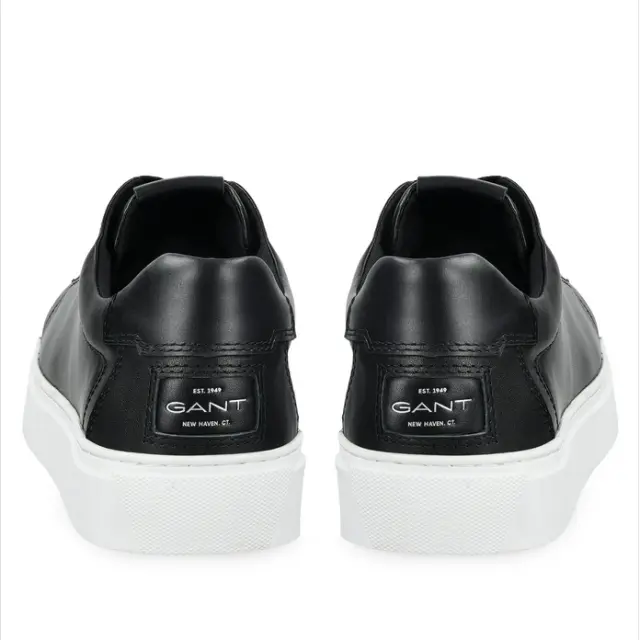 Ανδρικά Δερμάτινα Sneakers Gant Mc Julien 32631226-000 Μαύρα Μαύρο - 41 3