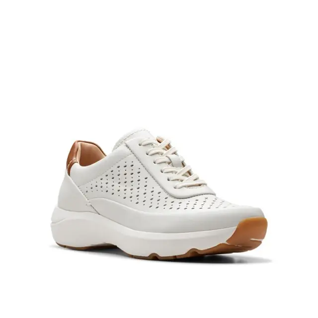 Clarks Tivoli Grace off white Off White Leather - 37
