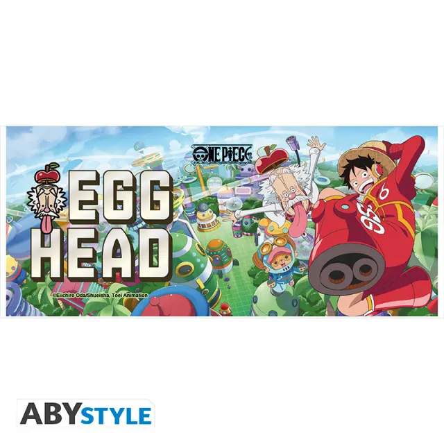 ONE PIECE - Mug - 320 ml - Luffy + Vegapunk 3