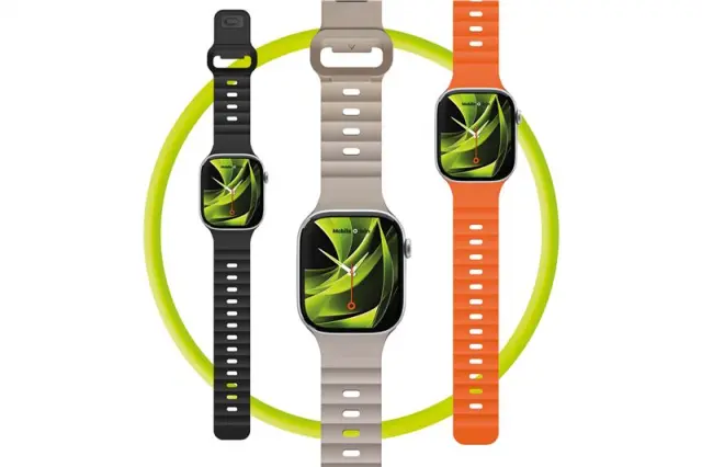 Mobile Origin Strap III, black - Apple Watch 49mm/46mm/45mm/44mm 2