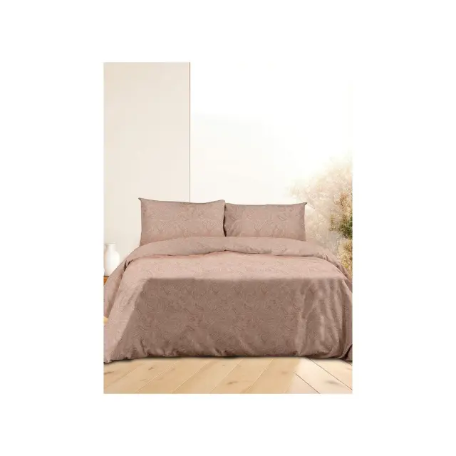 Σετ Σεντόνια Φανελένια Sunshine Home 2040 Pink Υπέρδιπλα 230x250