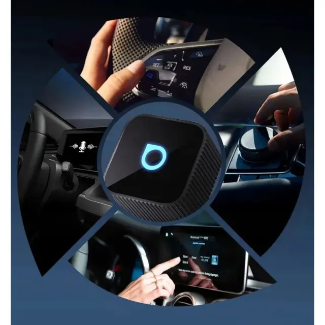 Ottocast® Wireless Car Adapter Mini Tube T2-Black 3