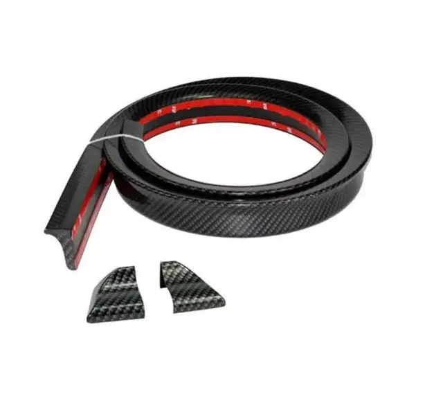Spoiler lip Universal αεροτομή 1.5m x 3.5cm - Samurai original carbon