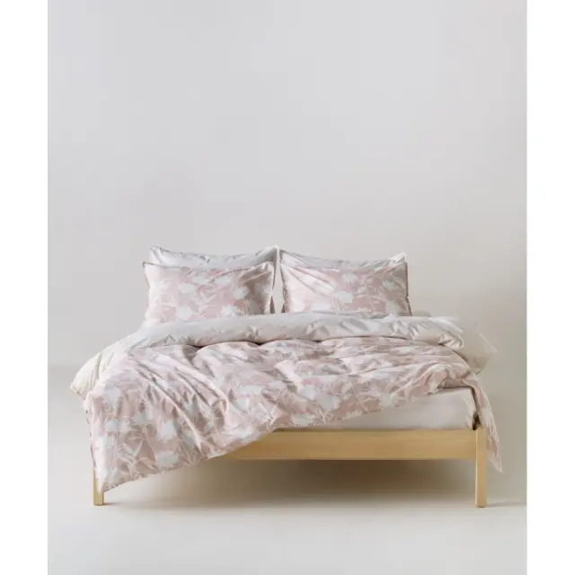 Σετ Σεντόνια King Size 4 Τεμαχίων Kentia Rosaira 18 Light Pink-White 270x270