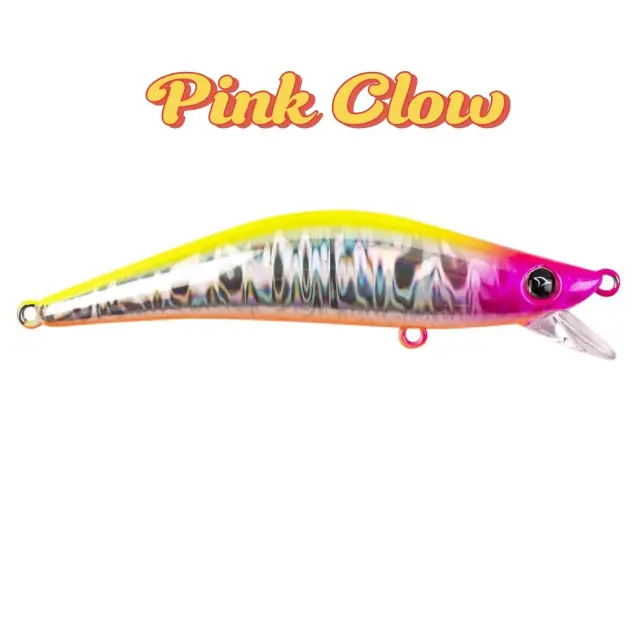 LOKMAN 80 – Suspended Τεχνητό Γαρίδα 80mm 8.5gr - Τεχνητό Δόλωμα - Pink Clow