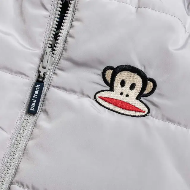 Μπουφάν Paul Frank διπλής όψης με κέντημα και τύπωμα 3