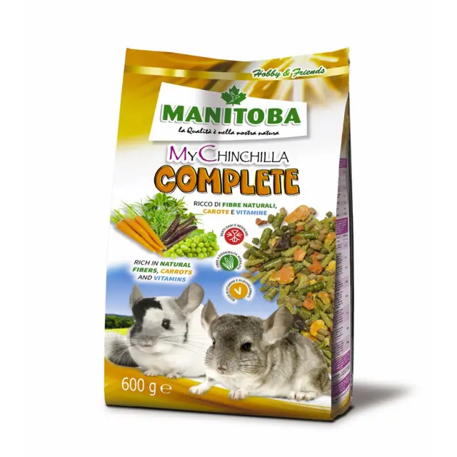 Manitoba My Chinchlla Τροφή για Τσιντσιλά 600gr