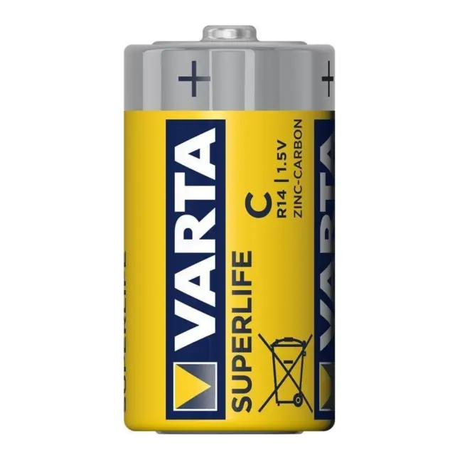 Varta Superlife R14/C battery (blister) (VART16476) 2